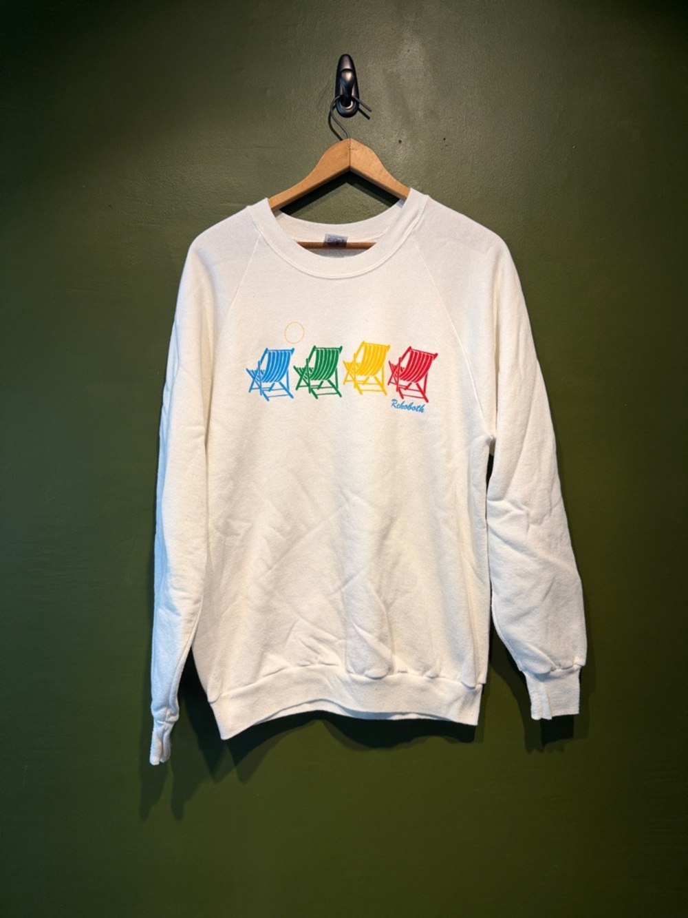 Vintage Rehoboth Beach Crewneck Sweatshirt